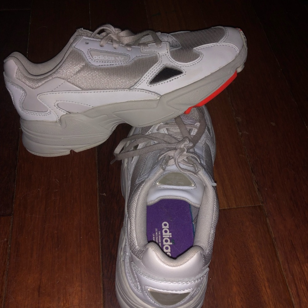 Adidas Off White Falcon shoes